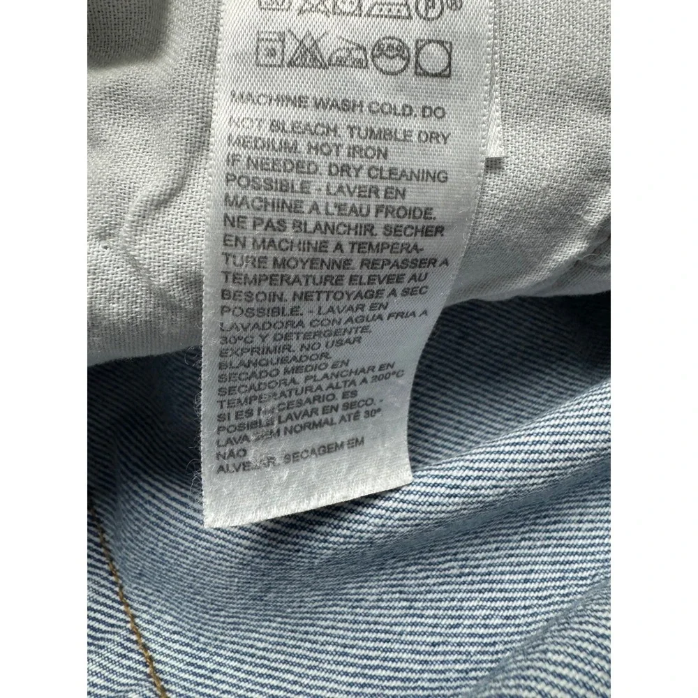 Levis 501 Original Fit Jeans Mens 34x30 Medium Wash Blue‎ Button Fly